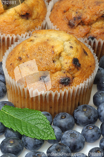 Image of Blueberry muffins