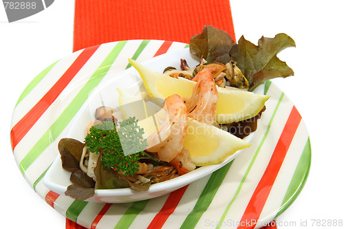 Image of Seafood dinner