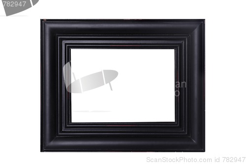 Image of Black Distressed Frame