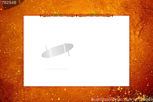 Image of Chili Pepper Frame Grunge