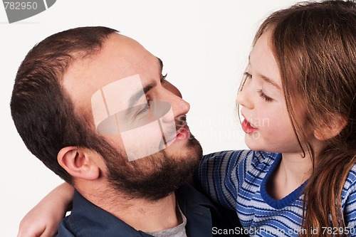 Image of Father Daughter Chat