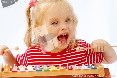 Image of Rainbow xylophone