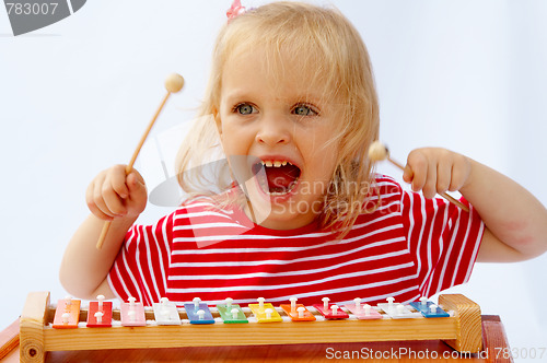 Image of Rainbow xylophone
