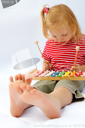 Image of Rainbow xylophone