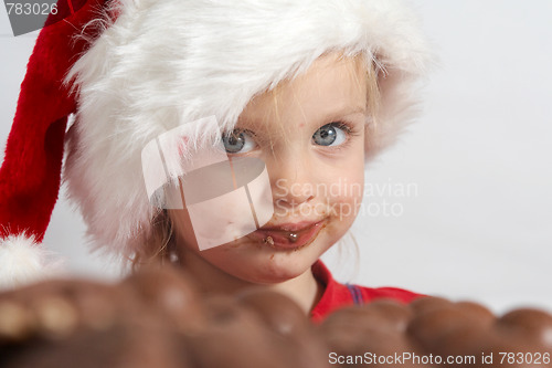 Image of Little chocolate Santa