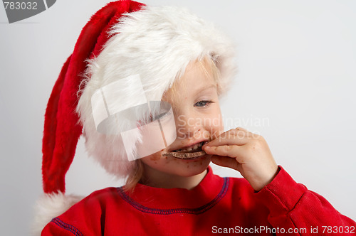 Image of Little chocolate Santa