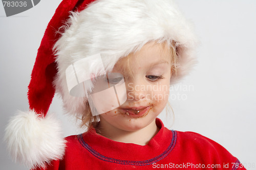 Image of Little chocolate Santa