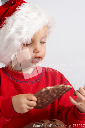 Image of Little chocolate Santa