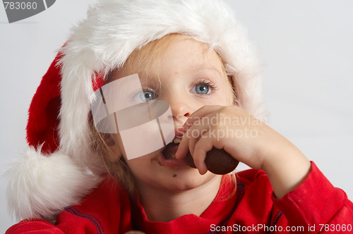 Image of Little chocolate Santa