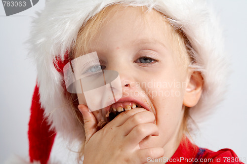 Image of Little chocolate Santa