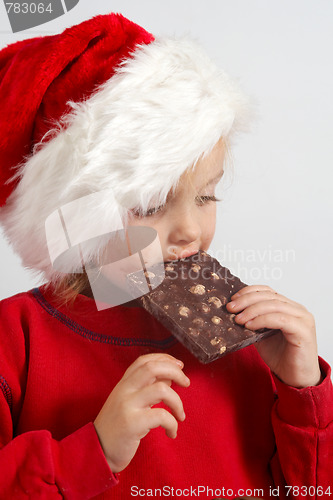 Image of Little chocolate Santa