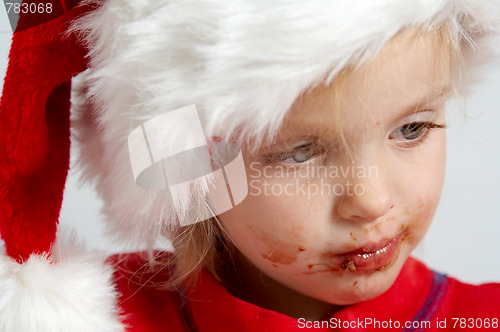 Image of Little chocolate Santa