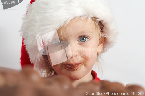 Image of Little chocolate Santa