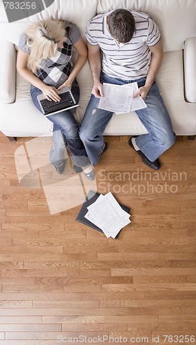 Image of Couple Managing Personal Finances