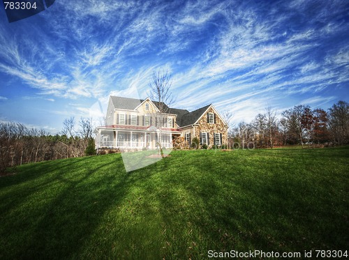 Image of Traditional Home and Large Yard