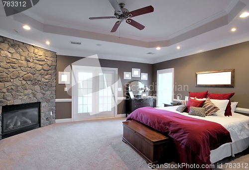 Image of Large Bedroom Interior