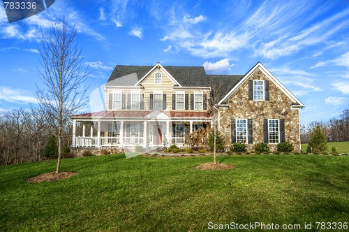 Image of Traditional Home and Large Yard