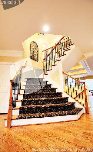 Image of Staircase in Upscale Home