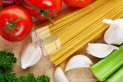 Image of Spaghetti With Vegetables