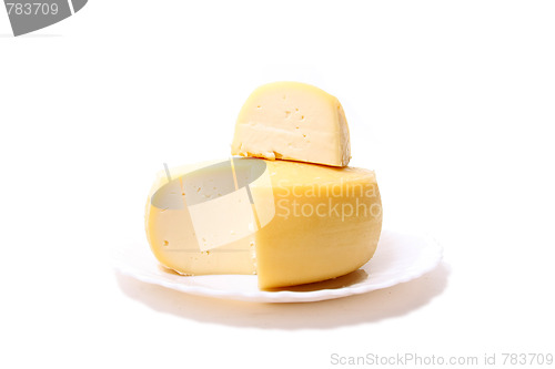 Image of beautiful and tasty cheese