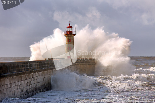 Image of Lighthouse, Foz do Douro, Portugal