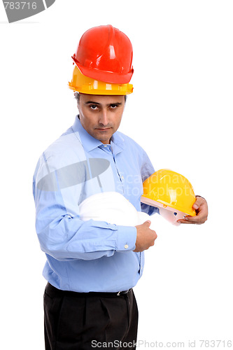 Image of businessman architect