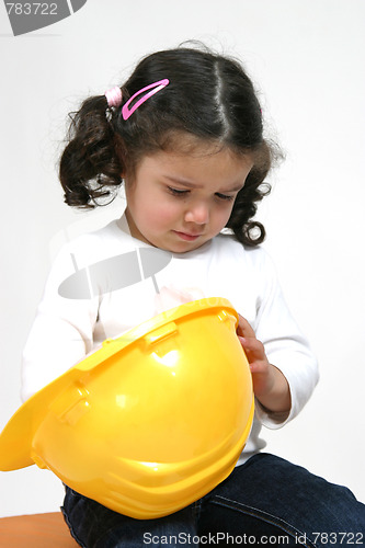 Image of future engineer girl