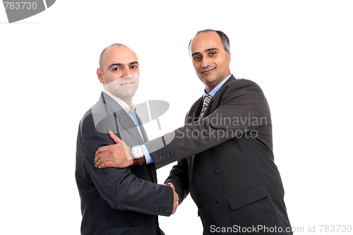 Image of business shake hand