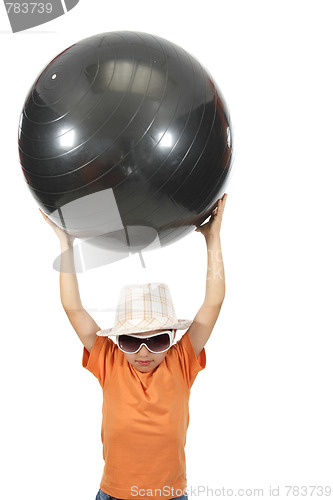 Image of Boy with ball