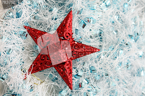 Image of beautiful christmas decoration, decoration photo