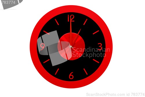 Image of beautiful clock on the wall