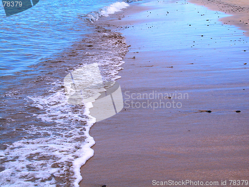 Image of blue beach