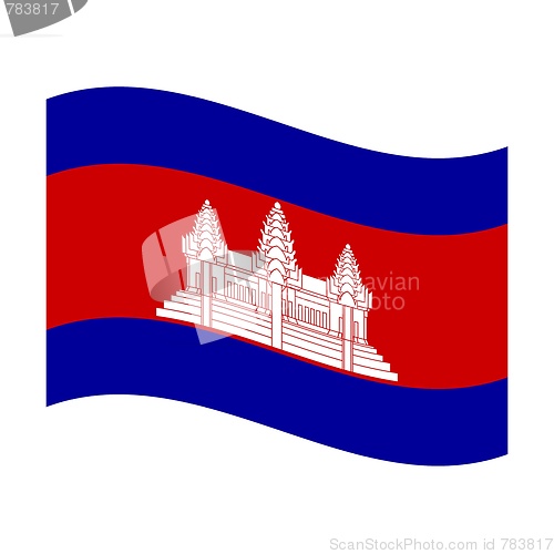 Image of flag of cambodia