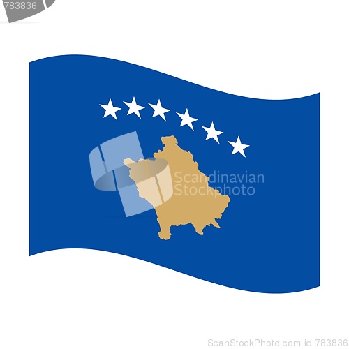 Image of flag of kosovo