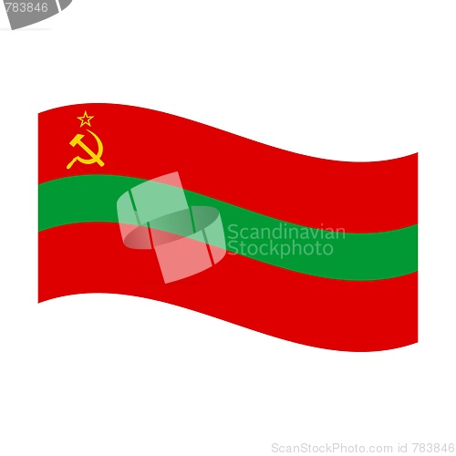 Image of flag of transnistria