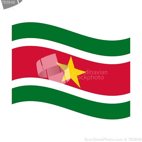 Image of flag of suriname