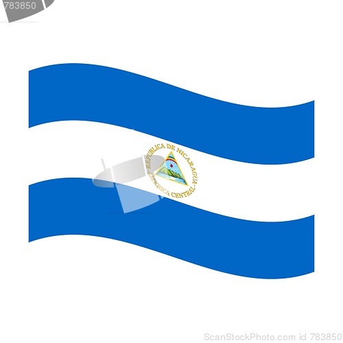 Image of flag of nicaragua