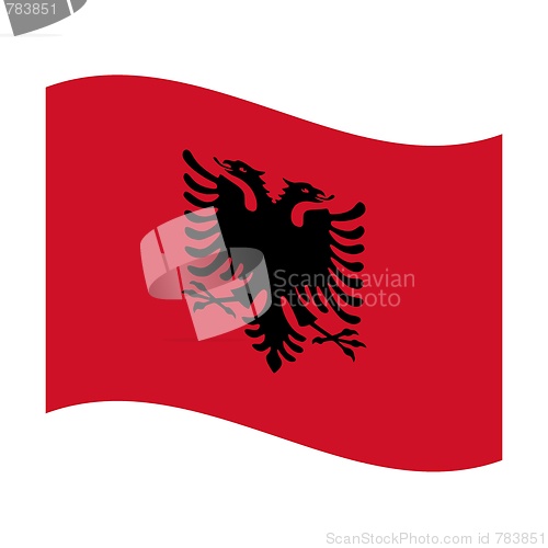 Image of flag of albania