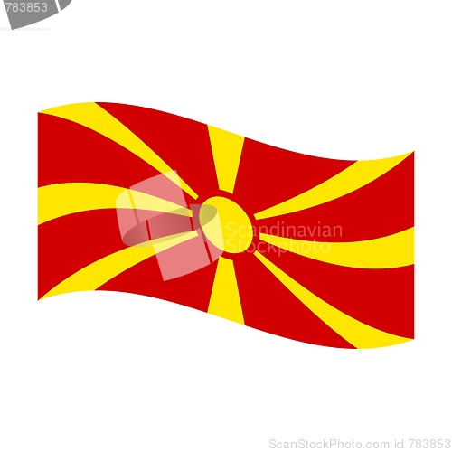 Image of flag of macedonia