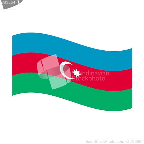 Image of flag of azerbaijan