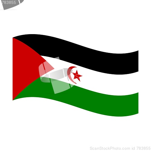 Image of flag of western sahara