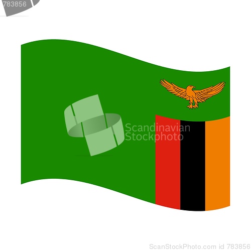 Image of flag of zambia