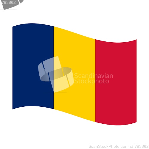 Image of flag of chad