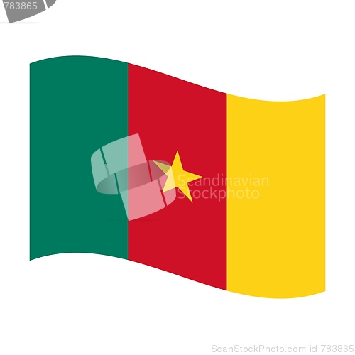 Image of flag of cameroon