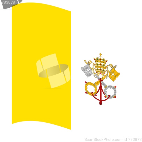 Image of flag of vatican city