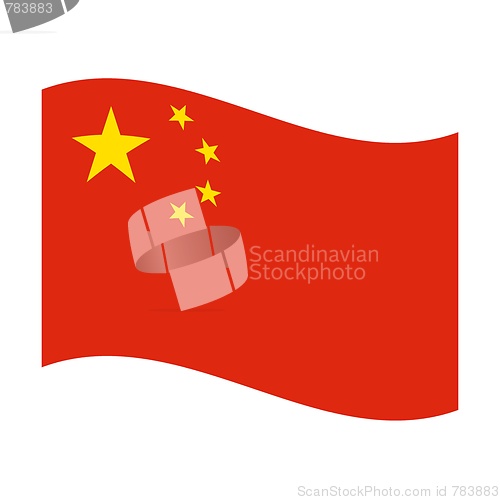 Image of flag of people republic china