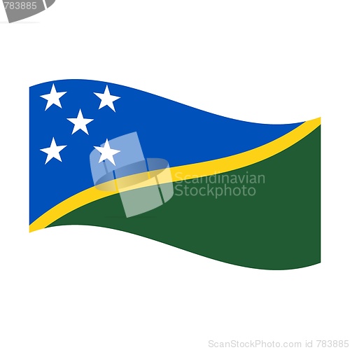 Image of flag of solomon islands