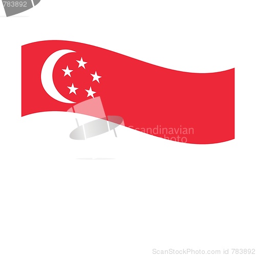 Image of flag of singapore