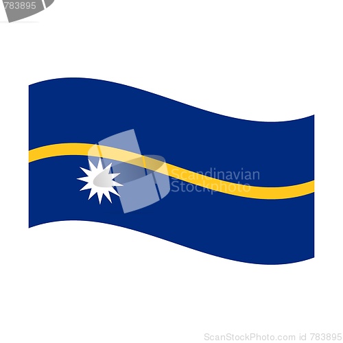 Image of flag of nauru