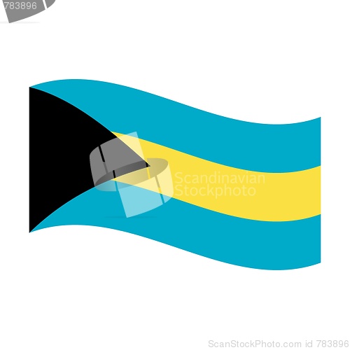 Image of flag of bahamas